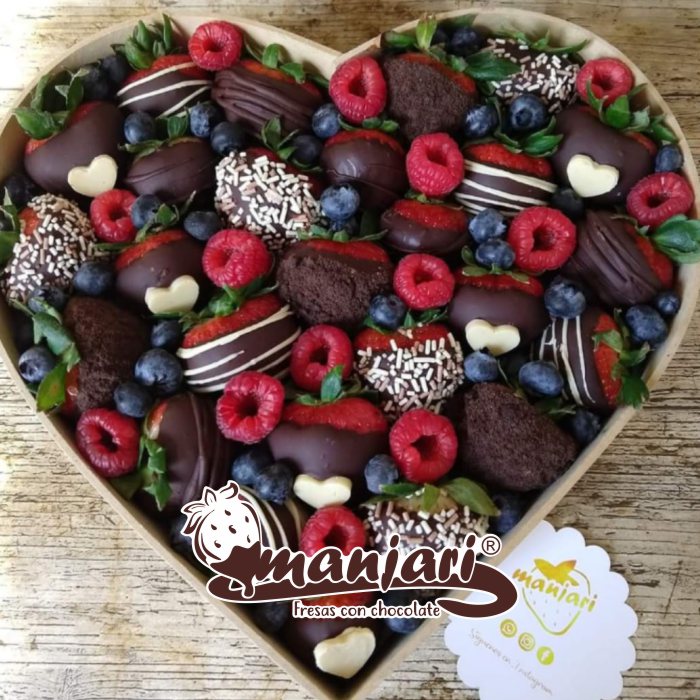 fresas cubiertas con chocolate gdl